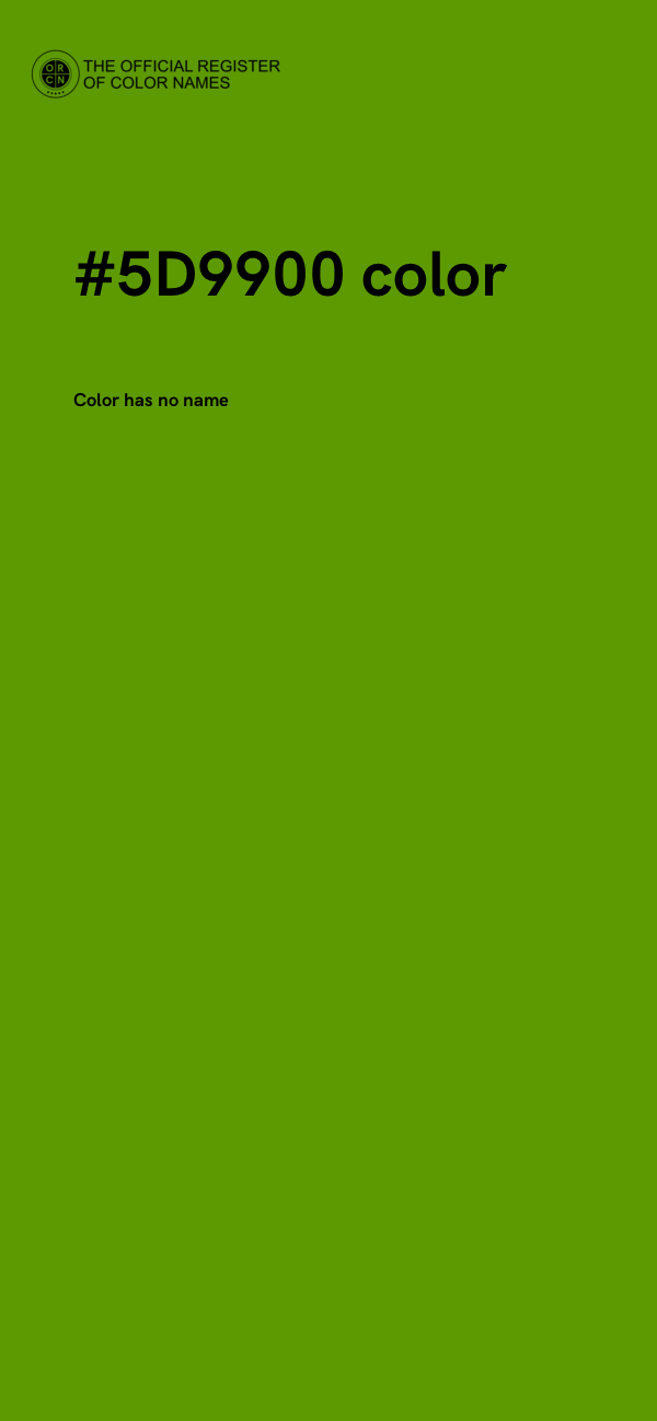 #5D9900 color image