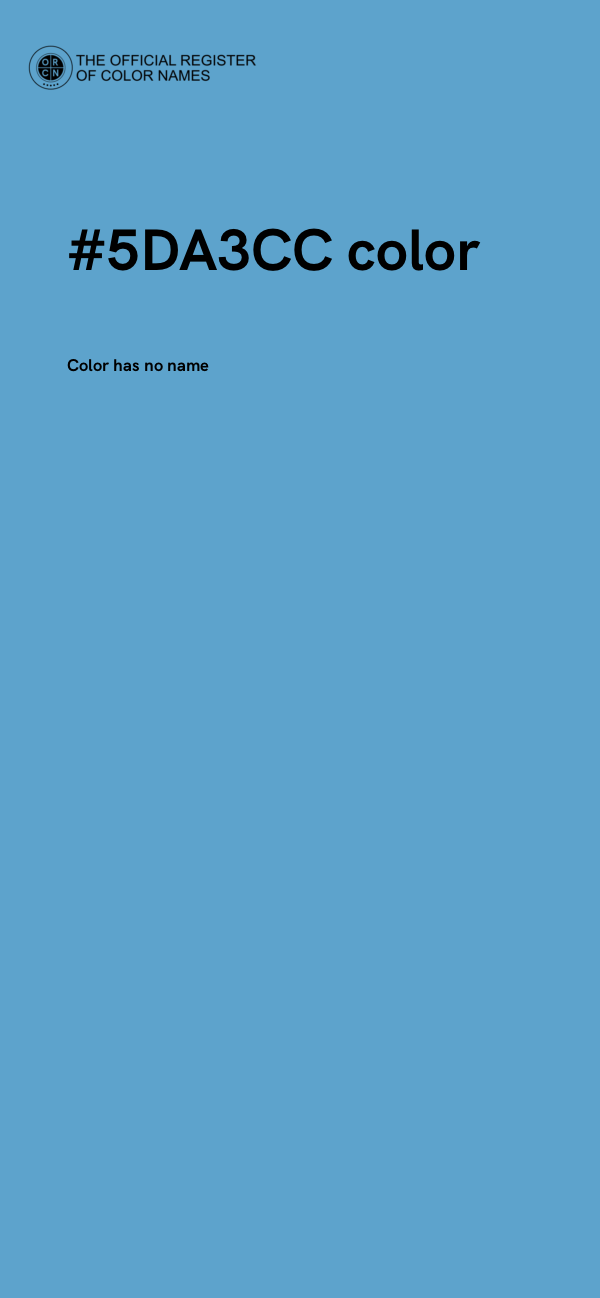 #5DA3CC color image