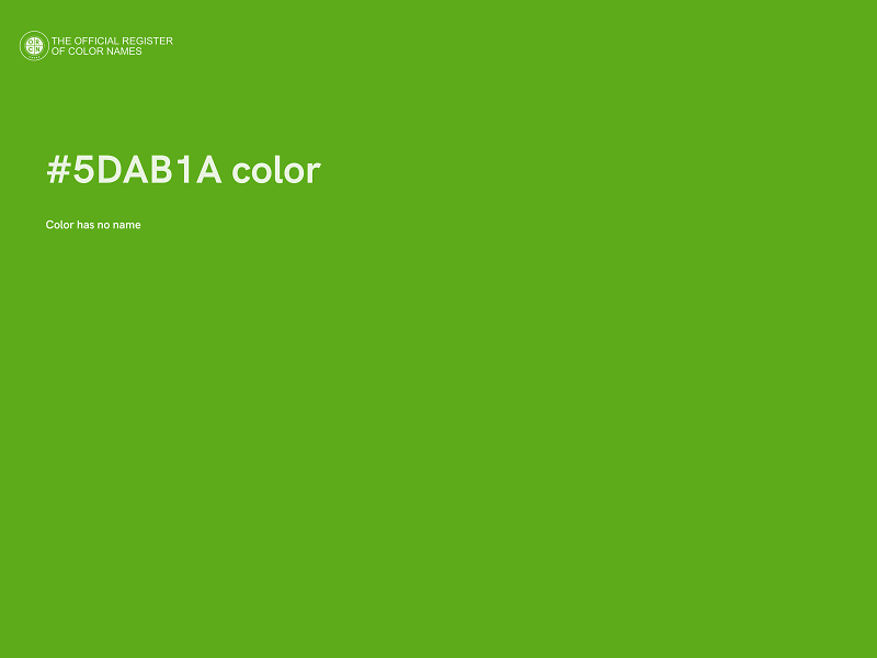 #5DAB1A color image