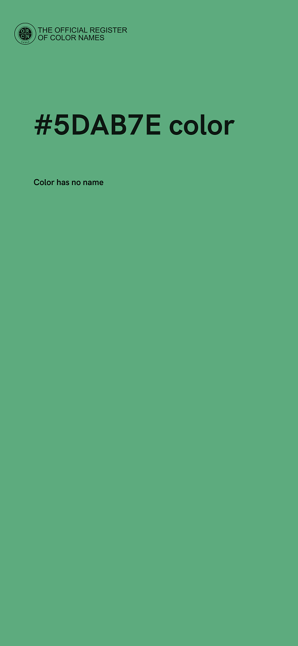 #5DAB7E color image