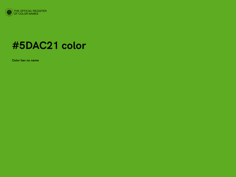 #5DAC21 color image
