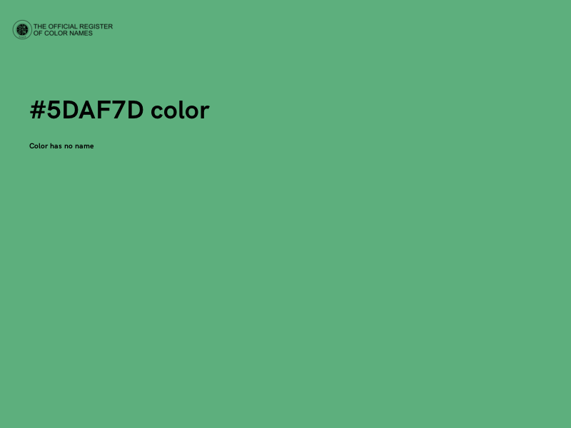 #5DAF7D color image