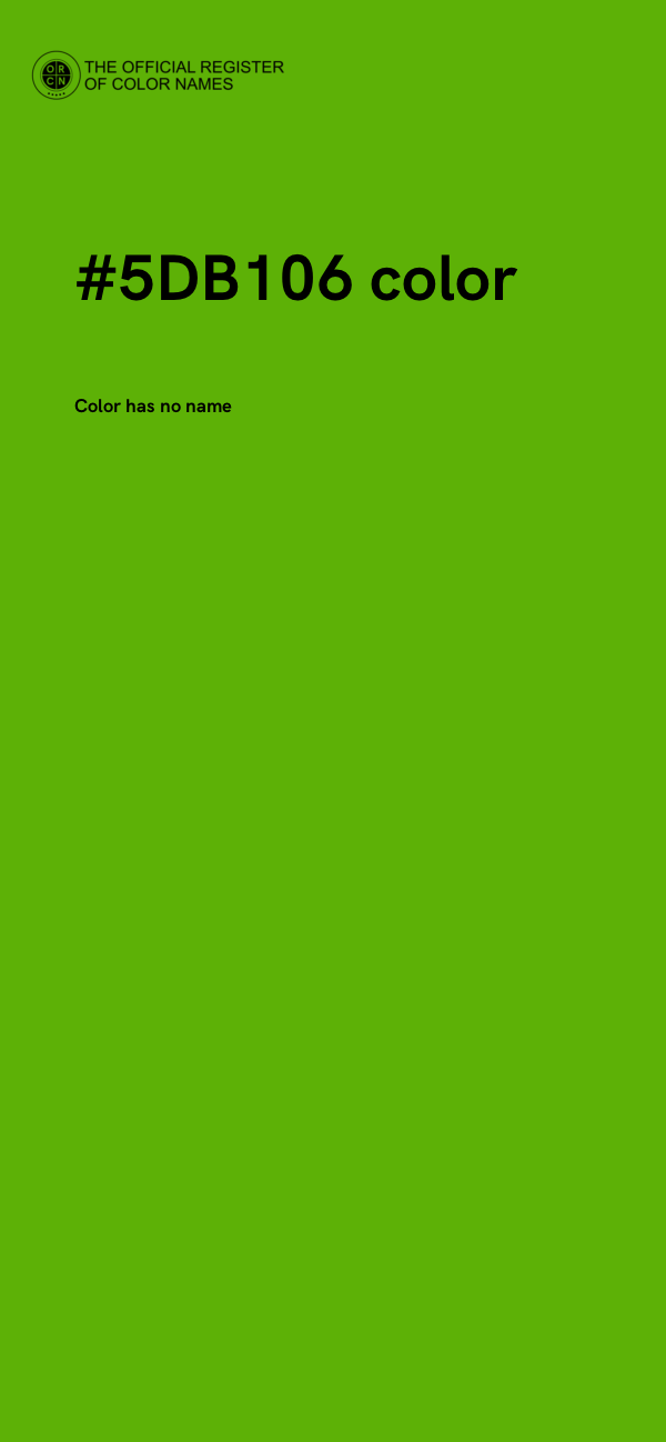 #5DB106 color image