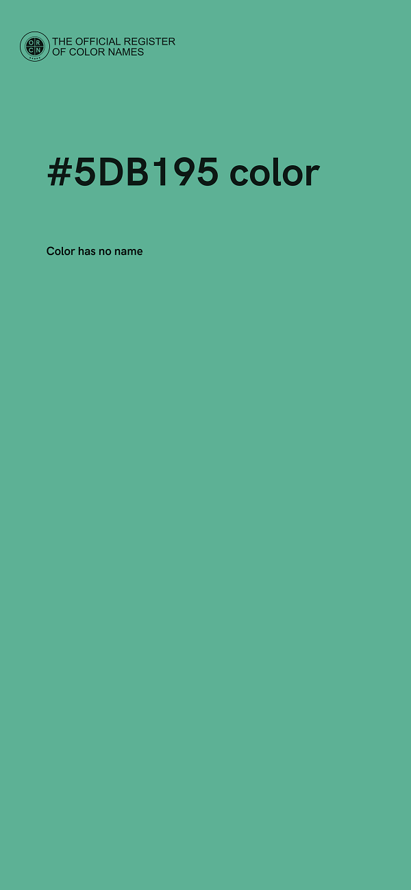 #5DB195 color image