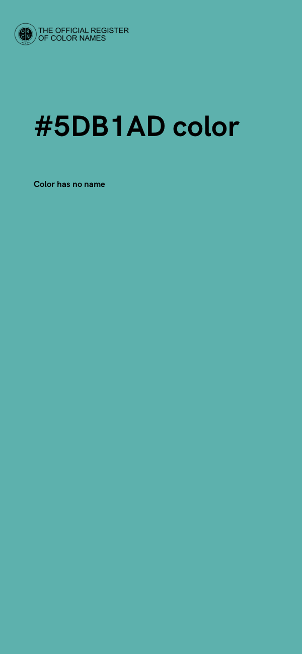 #5DB1AD color image