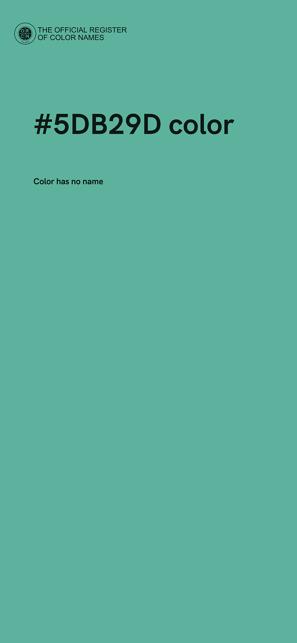 #5DB29D color image