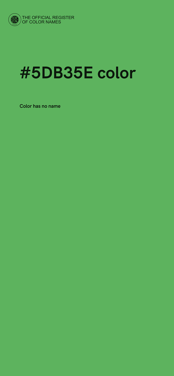 #5DB35E color image