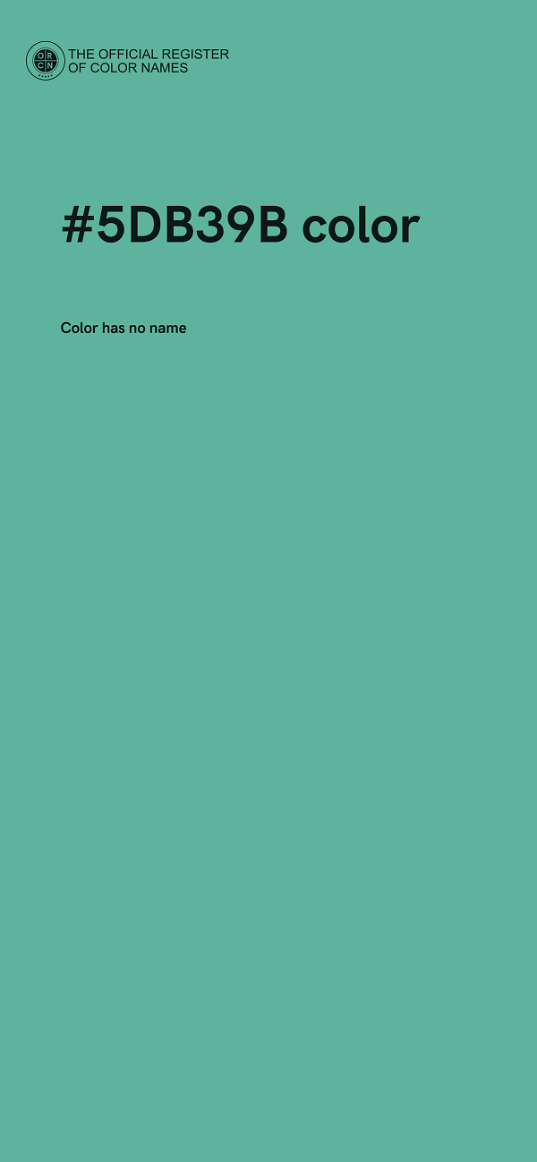 #5DB39B color image