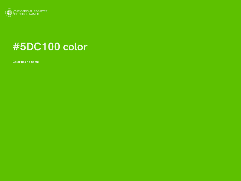 #5DC100 color image