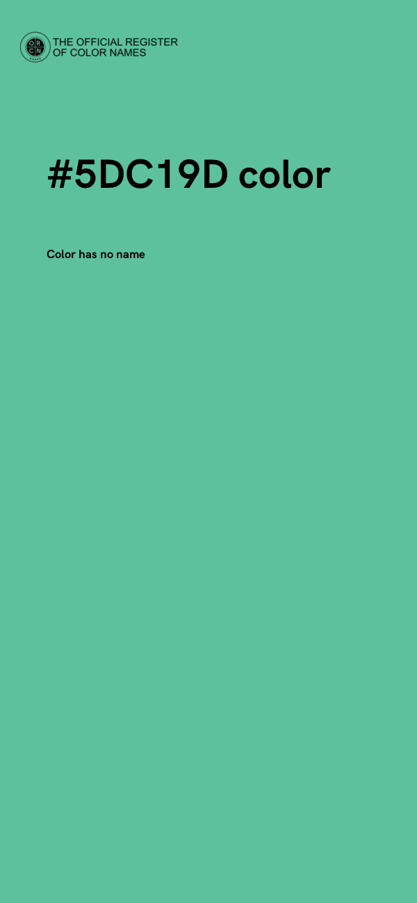 #5DC19D color image