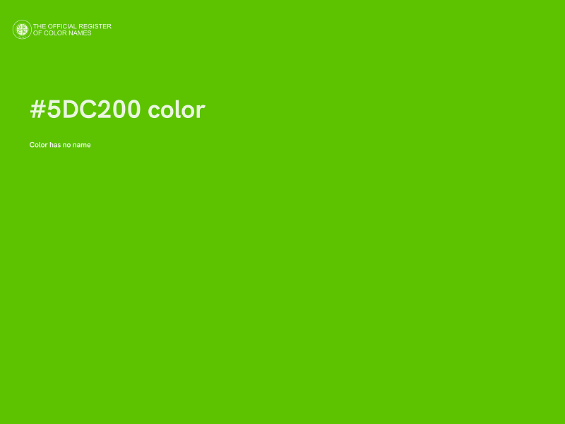 #5DC200 color image