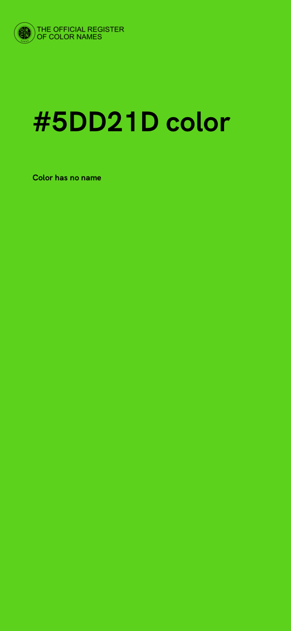 #5DD21D color image