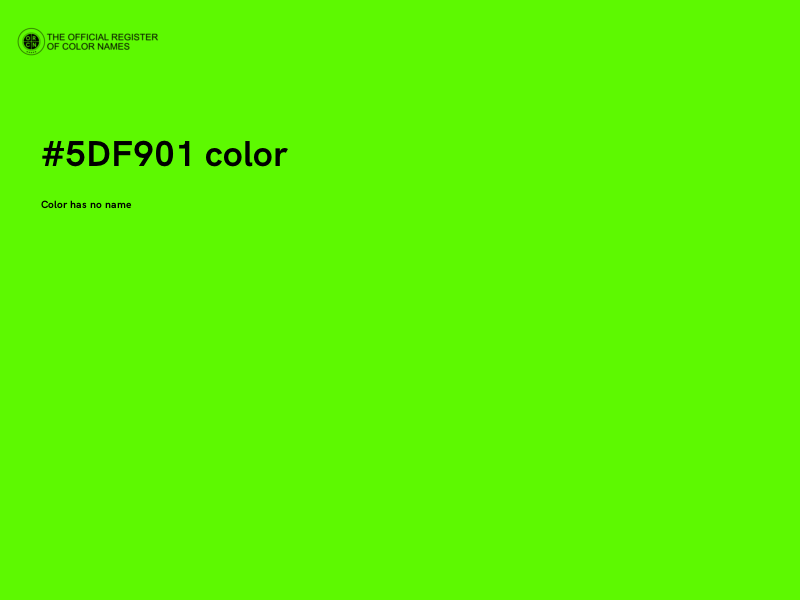 #5DF901 color image