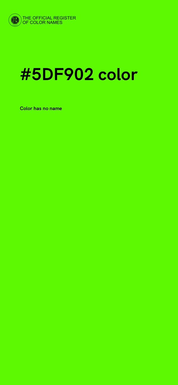 #5DF902 color image