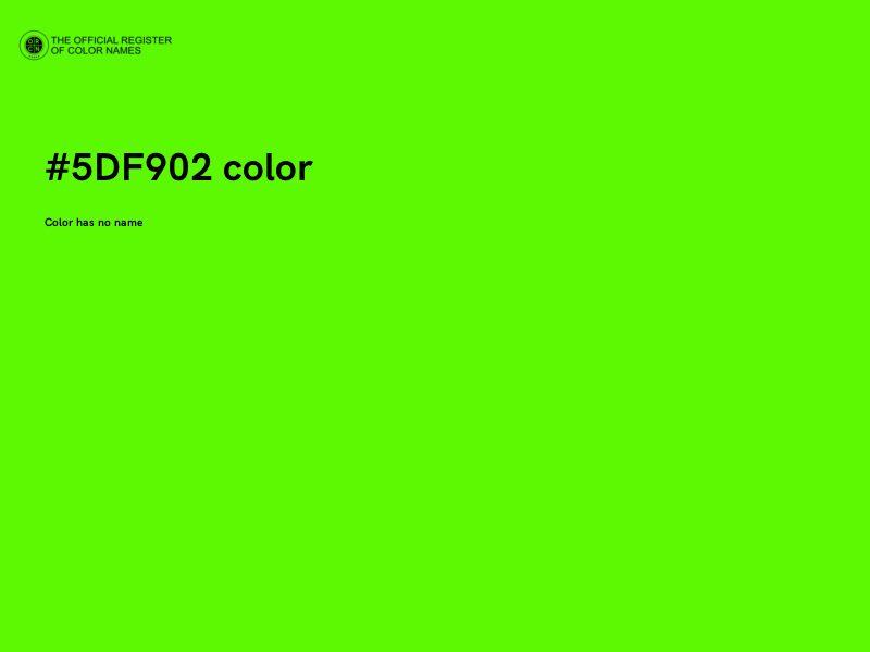 #5DF902 color image
