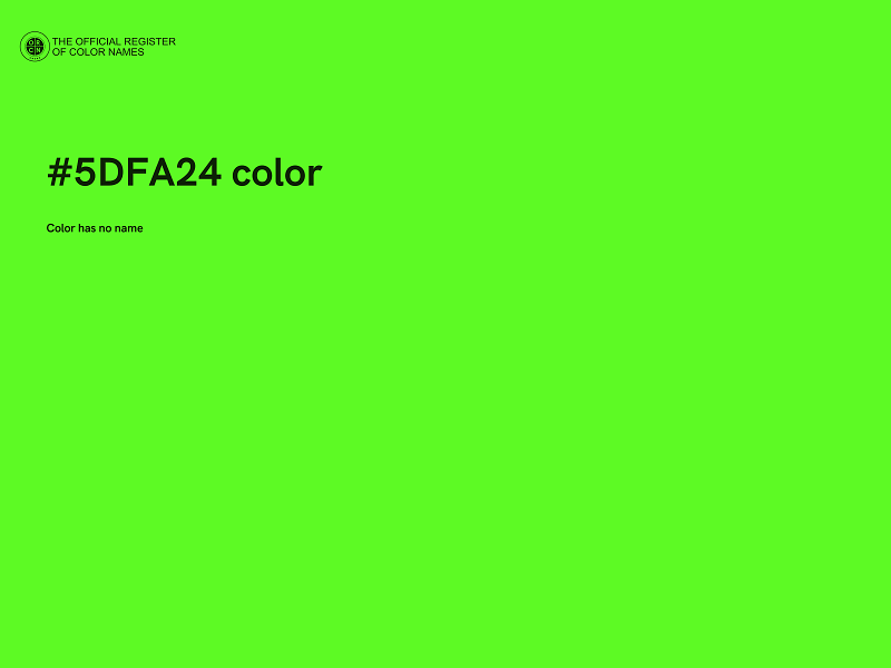 #5DFA24 color image