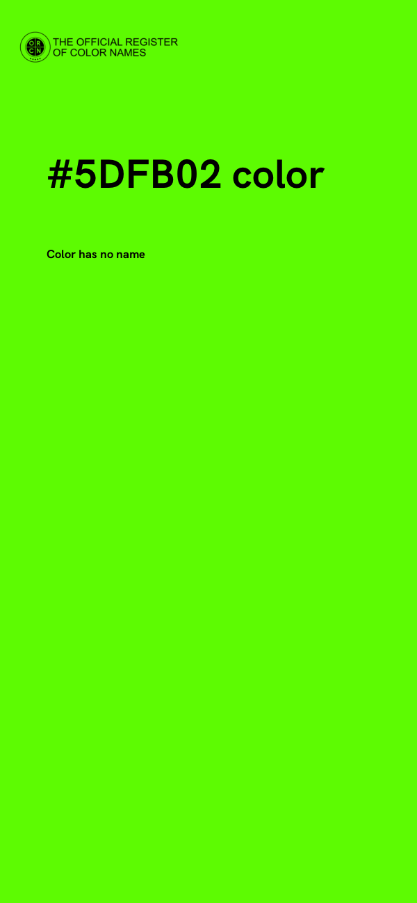 #5DFB02 color image