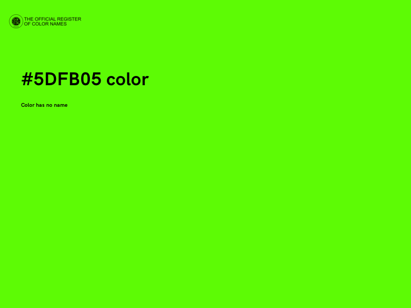 #5DFB05 color image