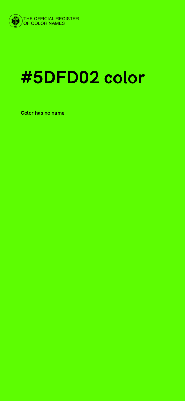 #5DFD02 color image