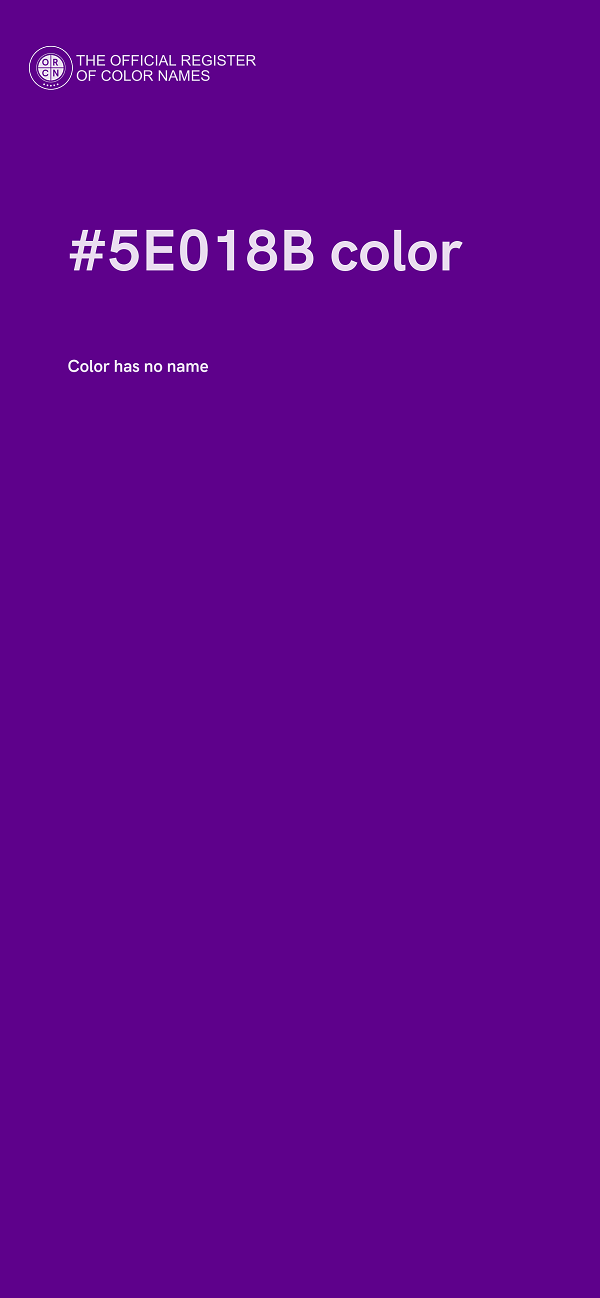 #5E018B color image