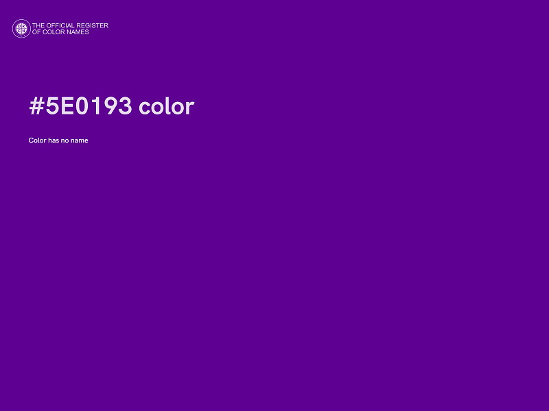 #5E0193 color image