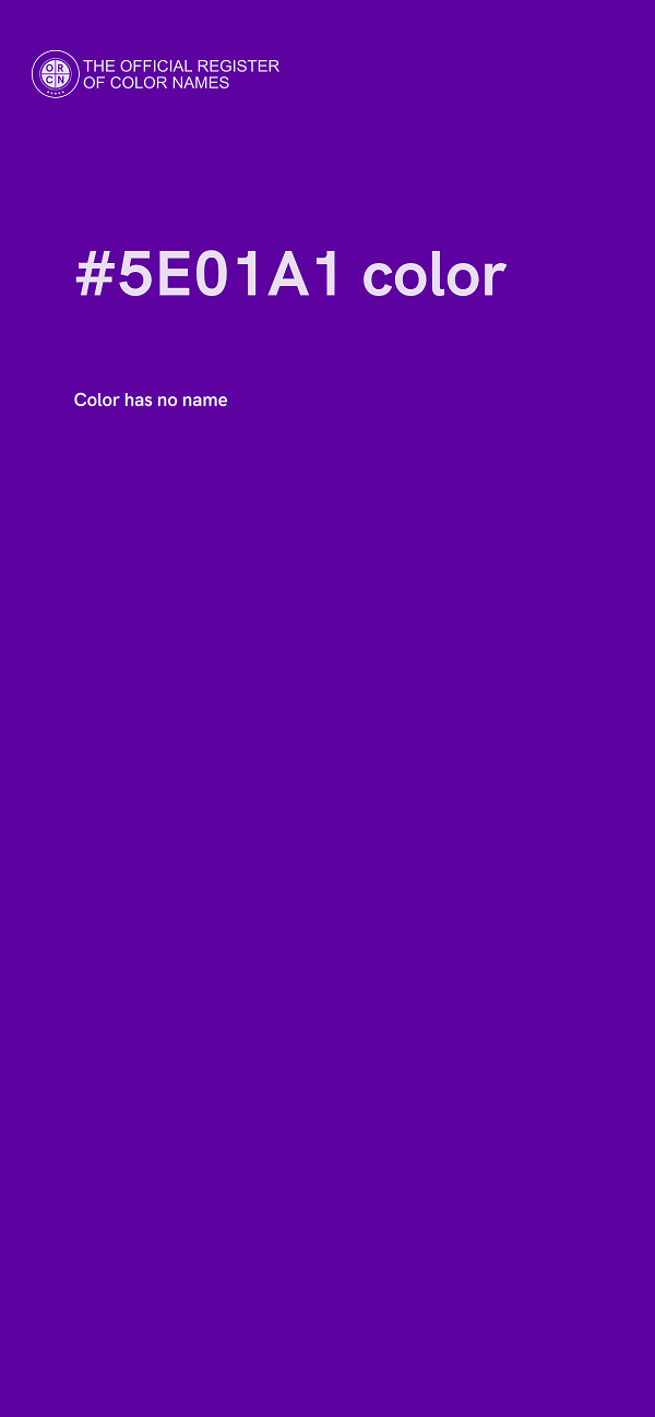 #5E01A1 color image