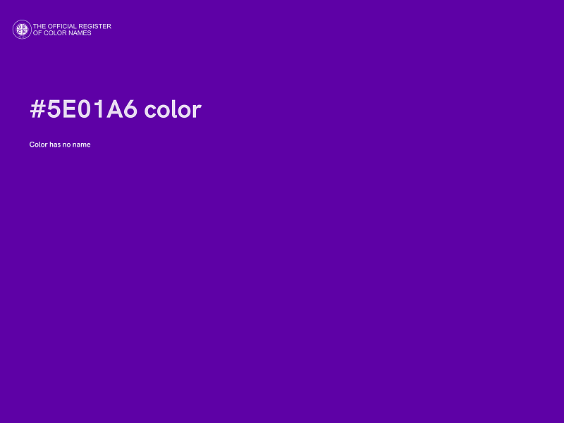 #5E01A6 color image