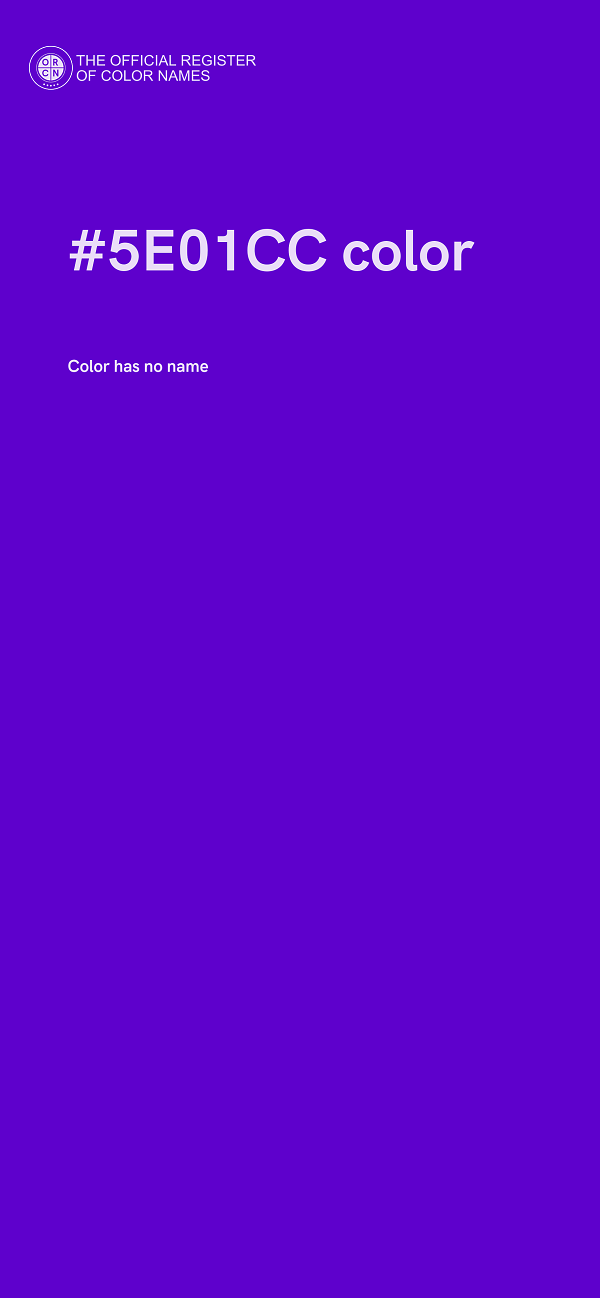#5E01CC color image