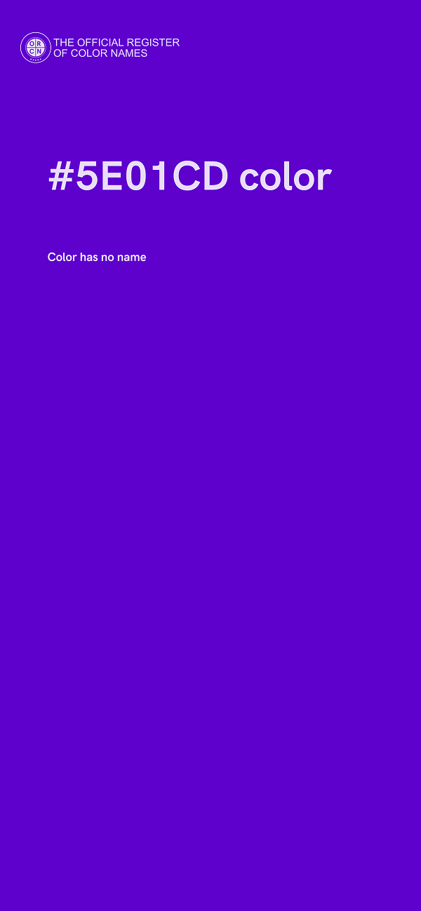 #5E01CD color image