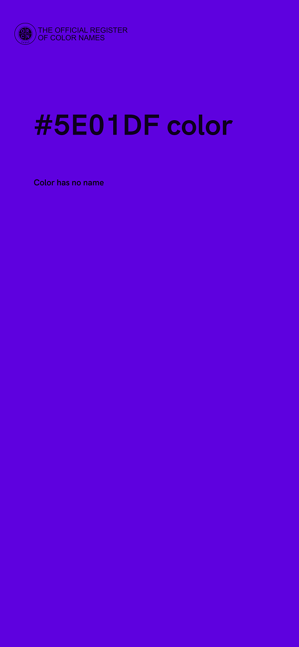 #5E01DF color image