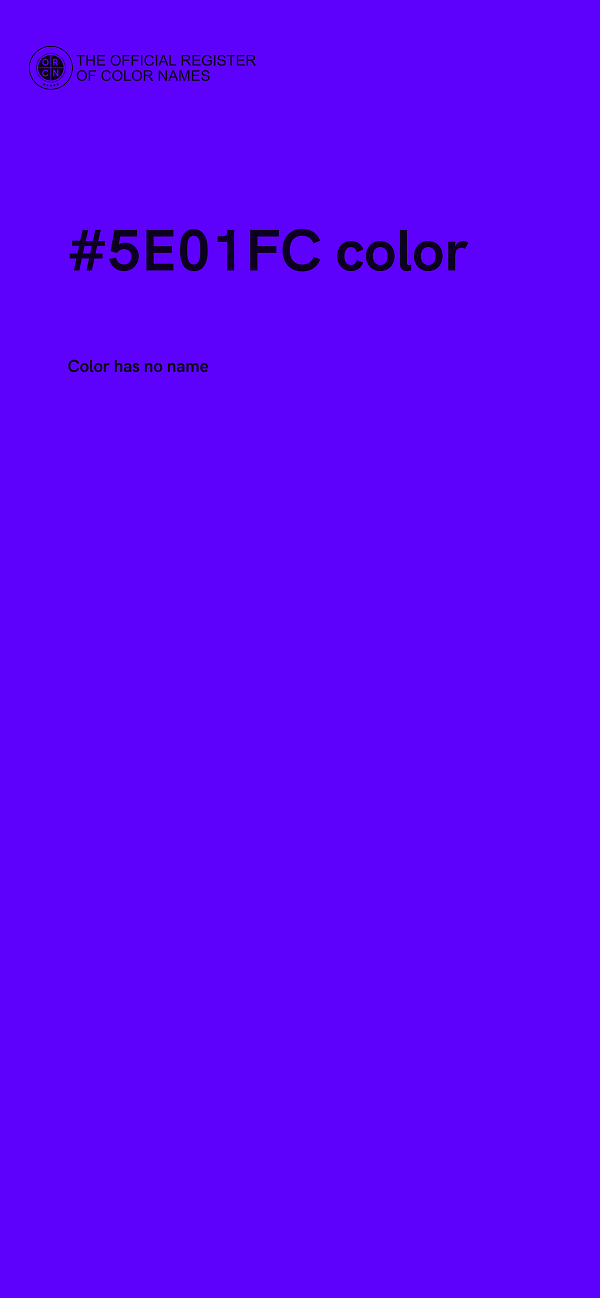 #5E01FC color image