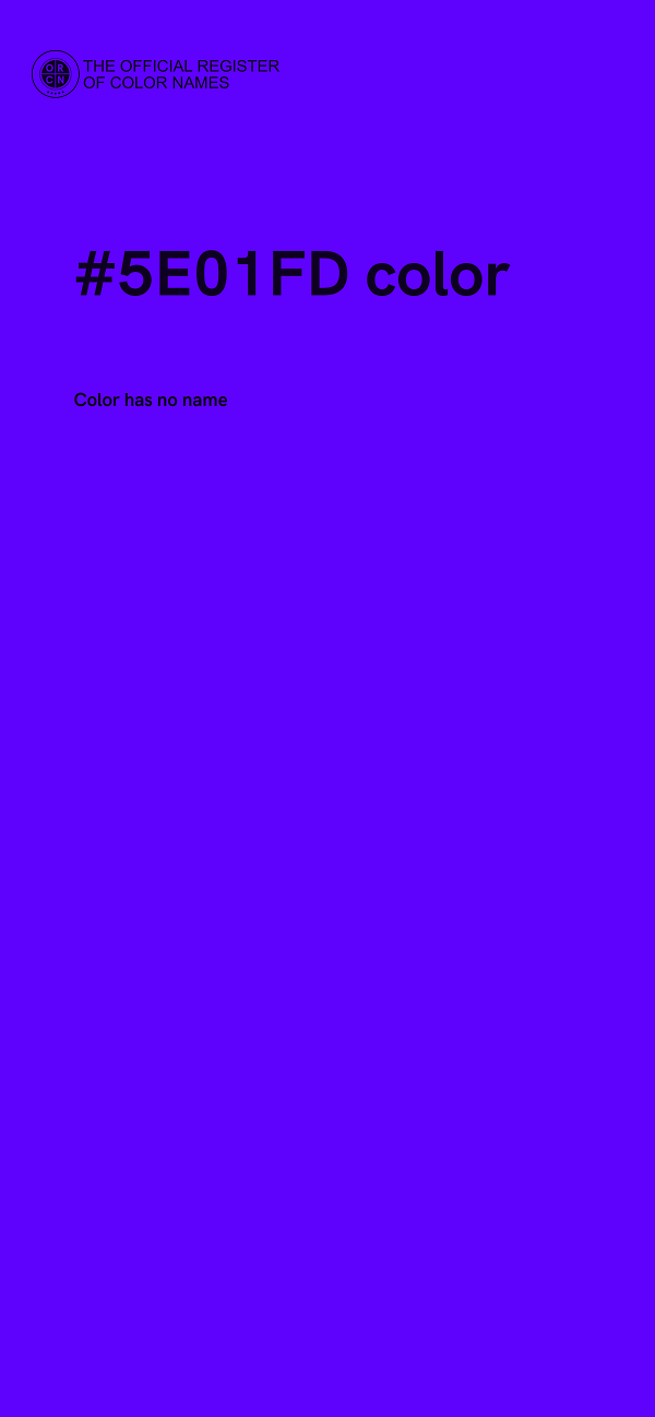 #5E01FD color image