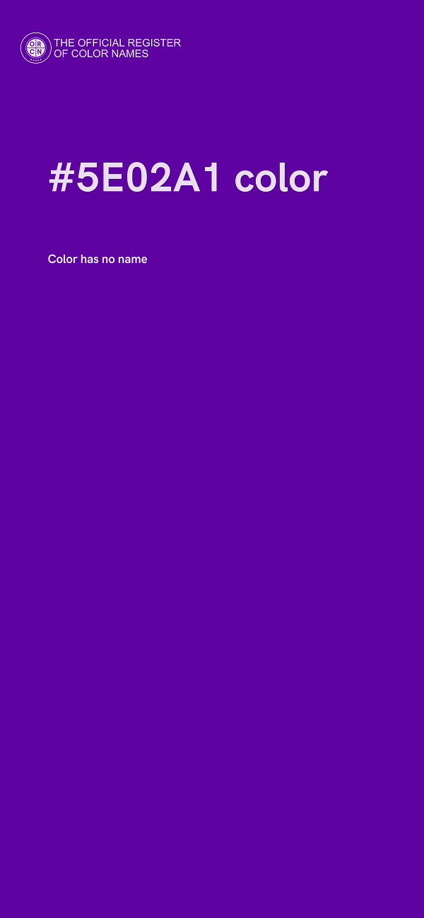 #5E02A1 color image