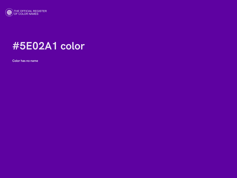 #5E02A1 color image