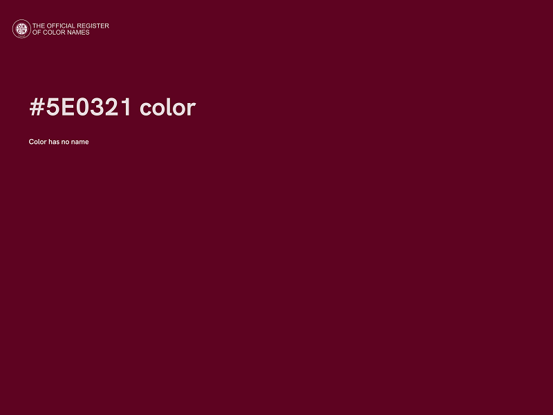 #5E0321 color image
