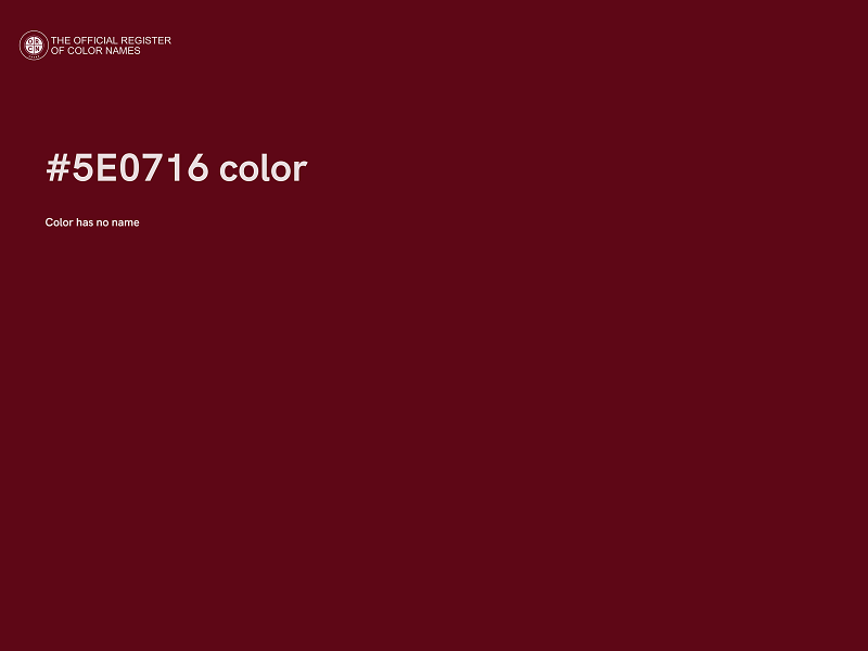 #5E0716 color image