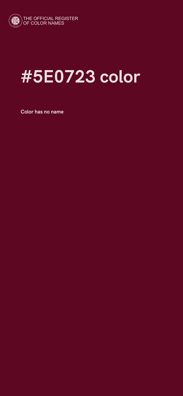 #5E0723 color image