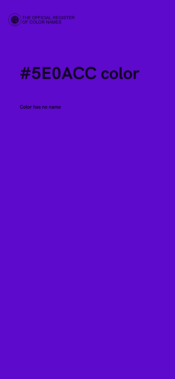 #5E0ACC color image