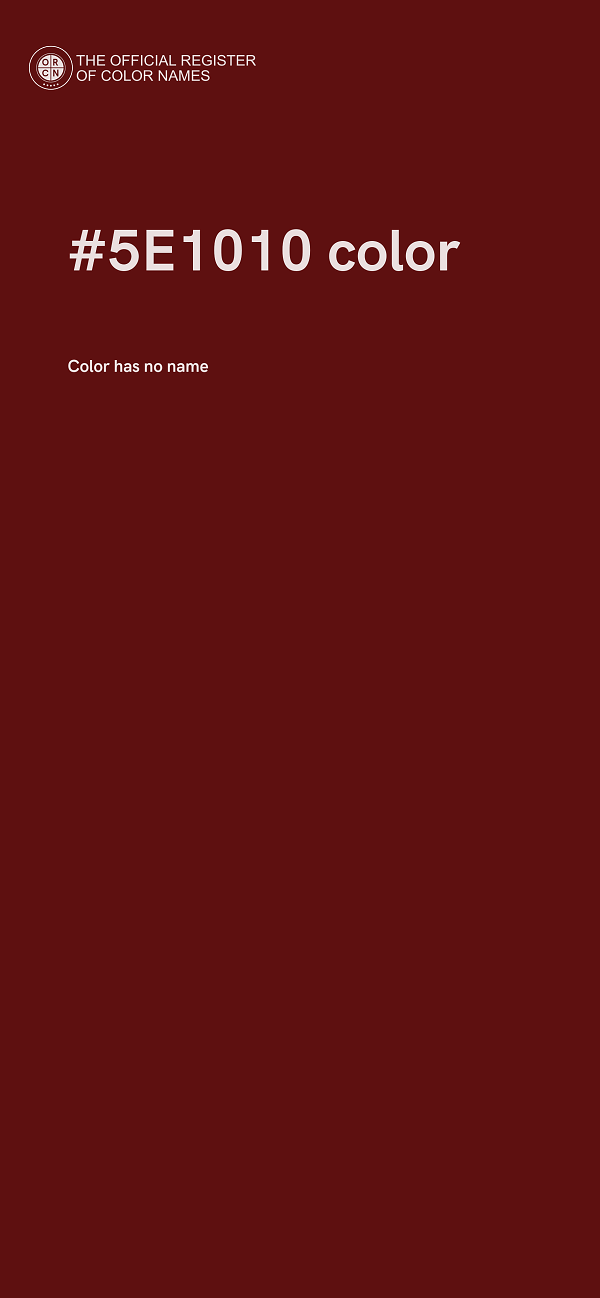 #5E1010 color image