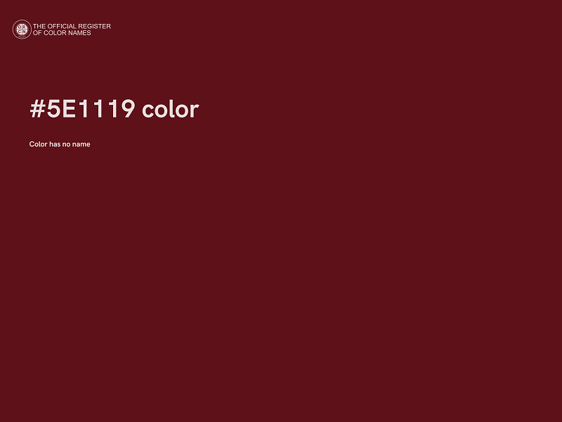 #5E1119 color image