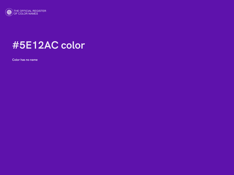 #5E12AC color image