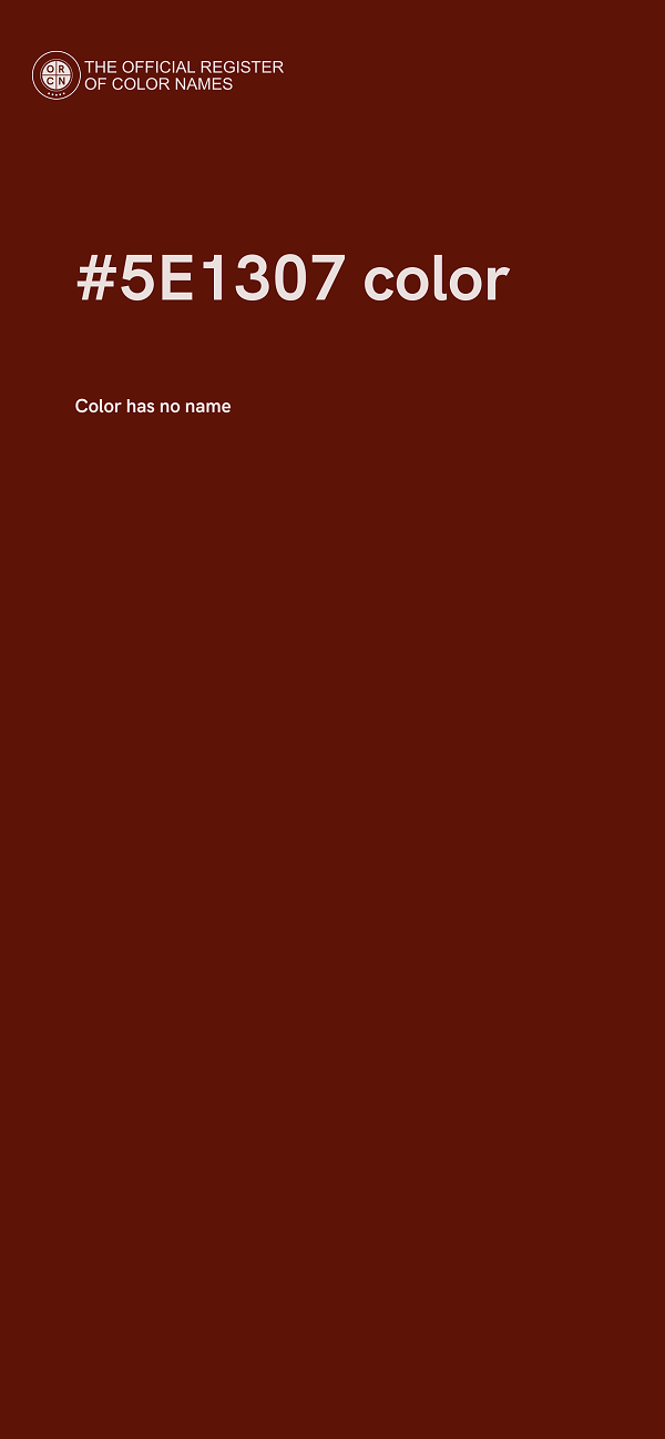 #5E1307 color image