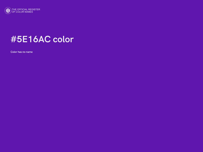 #5E16AC color image