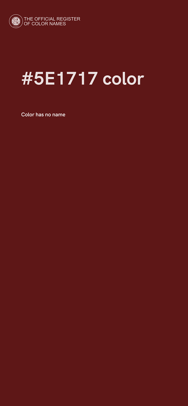 #5E1717 color image
