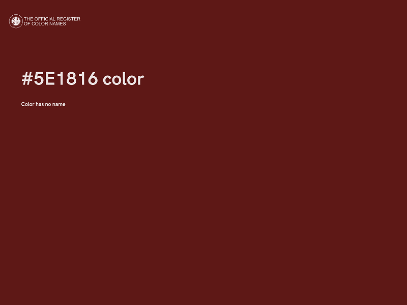 #5E1816 color image
