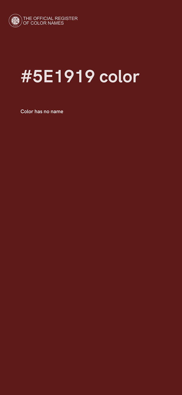 #5E1919 color image