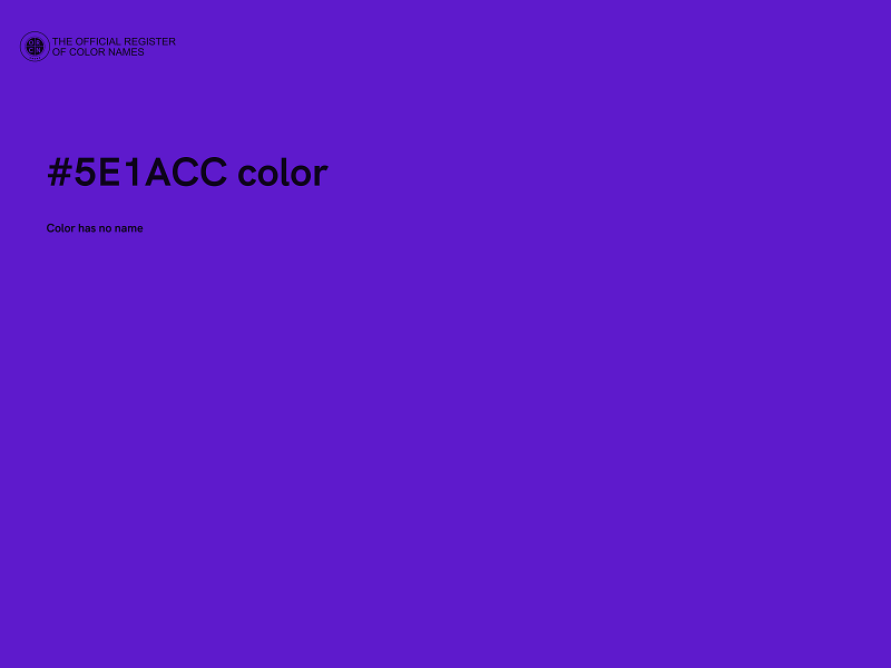 #5E1ACC color image