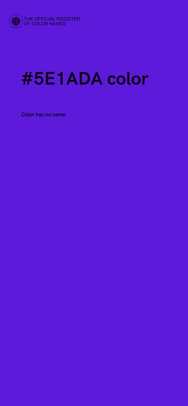 #5E1ADA color image