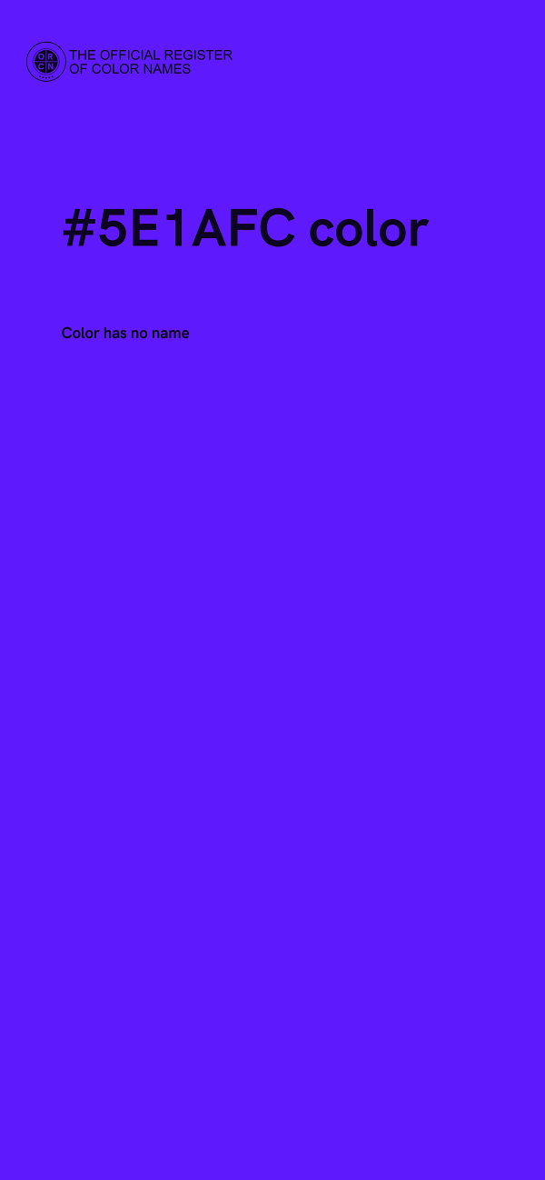 #5E1AFC color image