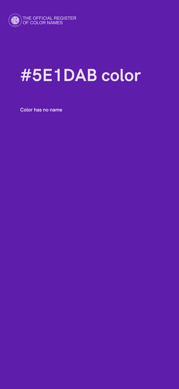 #5E1DAB color image